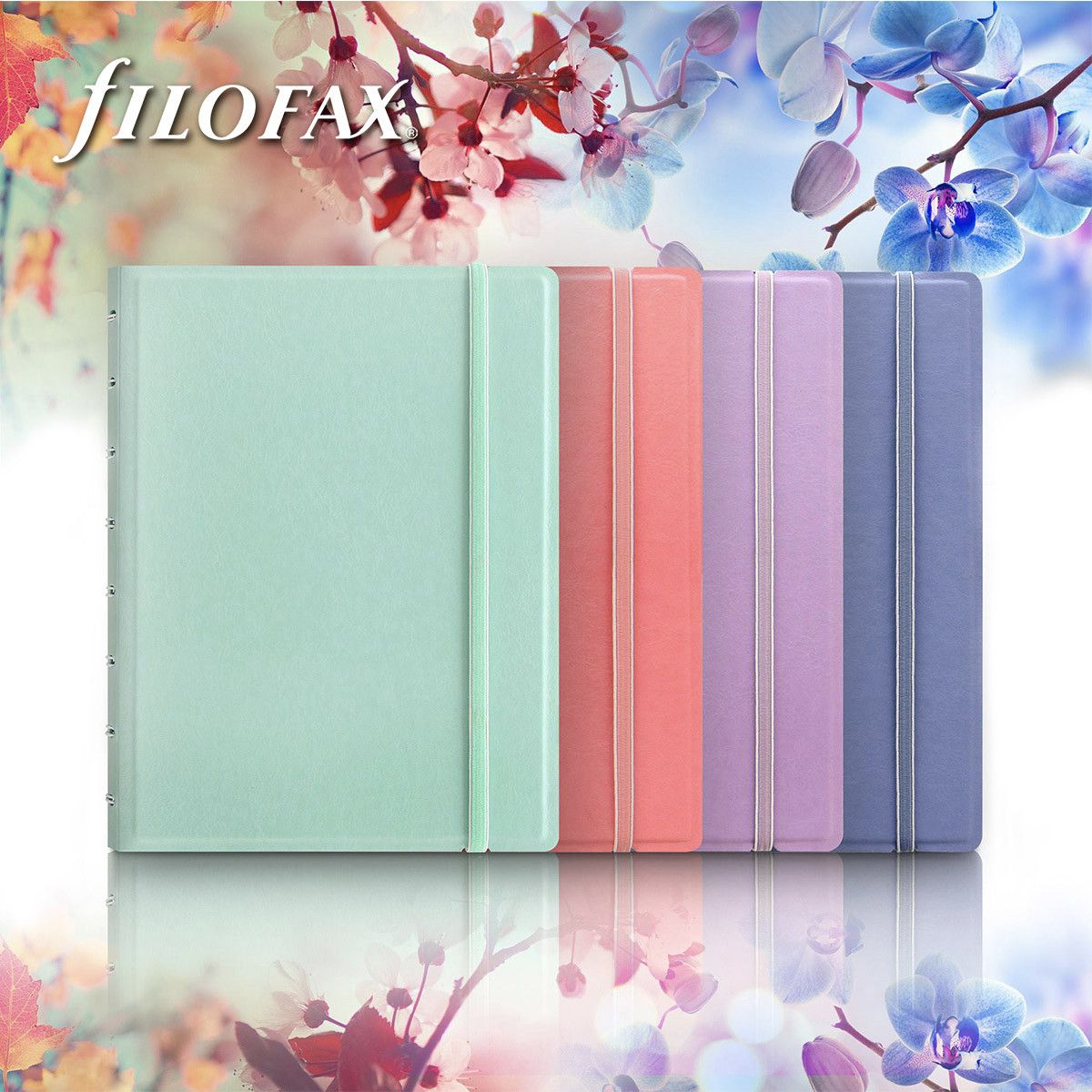 Filofax Hervulbare Notitieboek A5 Classic Pastels - Blauw - 24Papershop