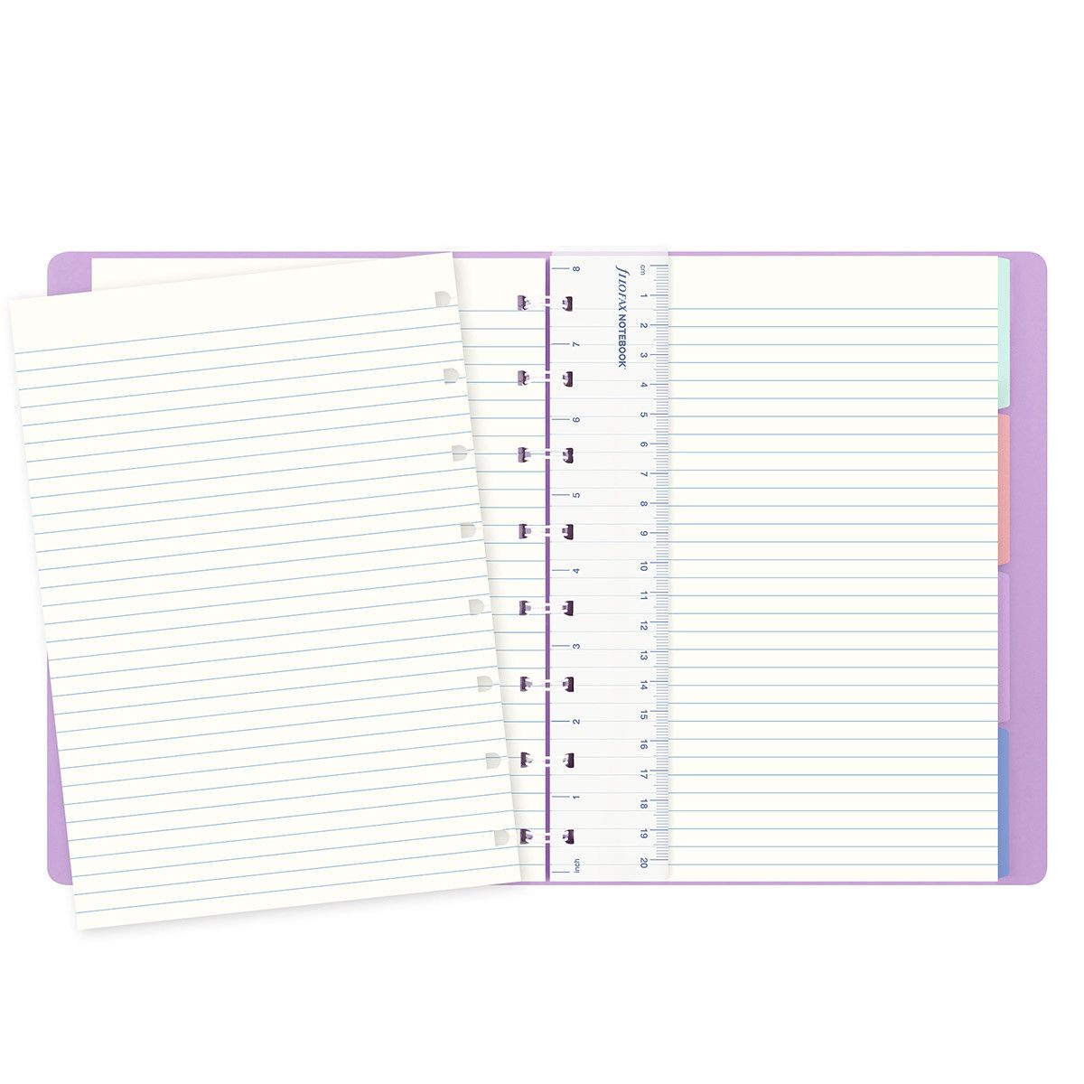 Filofax Hervulbare Notitieboek A5 Classic Pastels - Orchid - 24Papershop