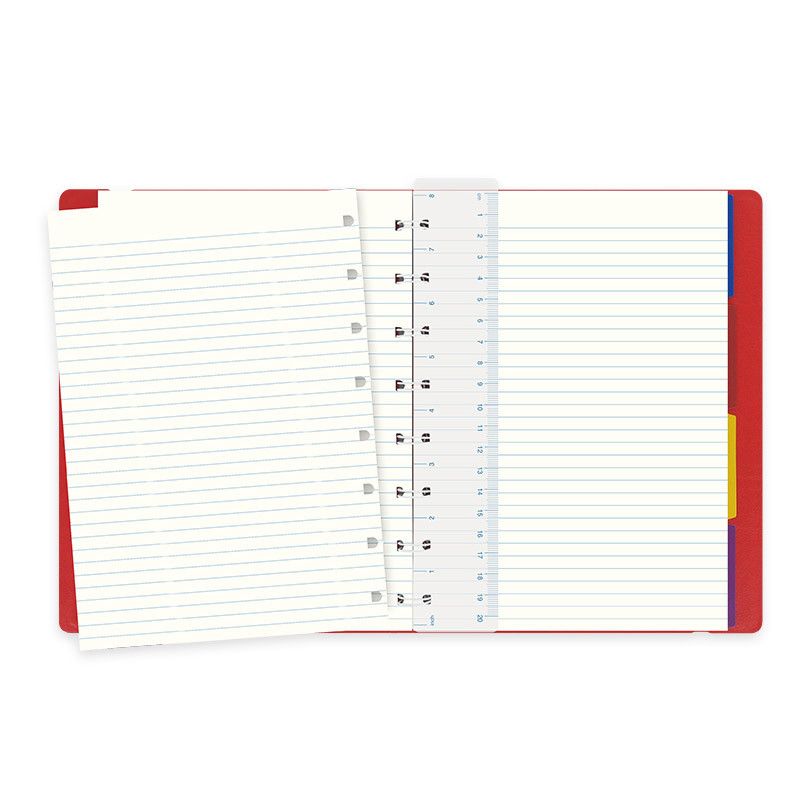 Filofax Hervulbare Notitieboek A5 Classic - Rood - 24Papershop