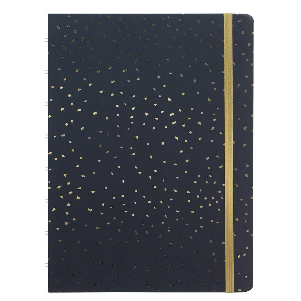 Filofax Hervulbare Notitieboek A5 Confetti - Charcoal - 24Papershop