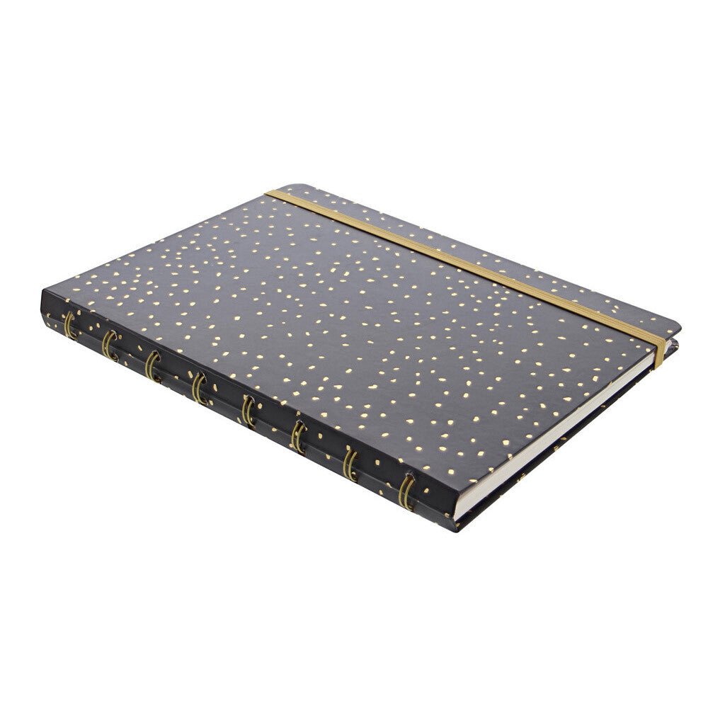 Filofax Hervulbare Notitieboek A5 Confetti - Charcoal - 24Papershop