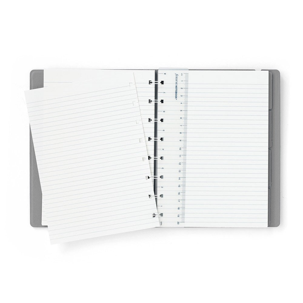 Filofax Hervulbare Notitieboek A5 - Graphite - 24Papershop