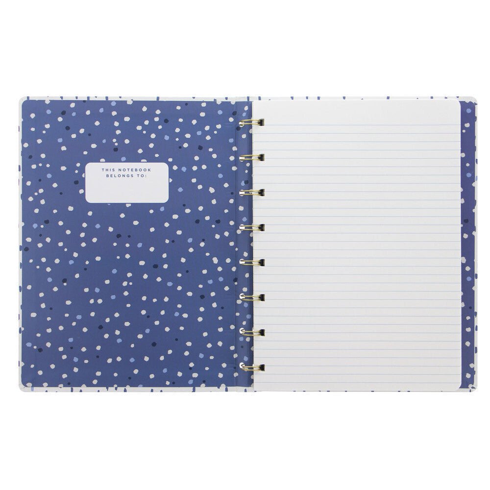 Filofax Hervulbare Notitieboek A5 Indigo - Rain - 24Papershop