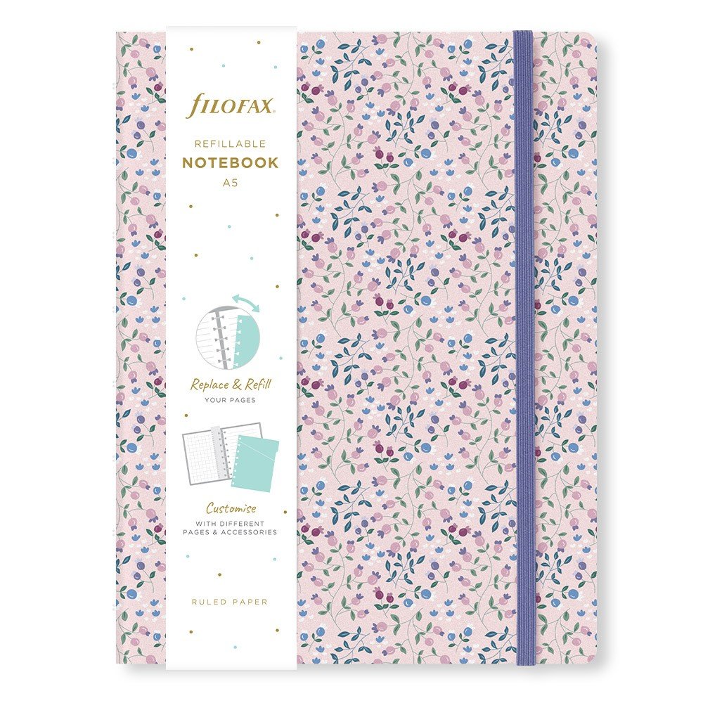 Filofax Hervulbare Notitieboek A5 Meadow Pink - 24Papershop