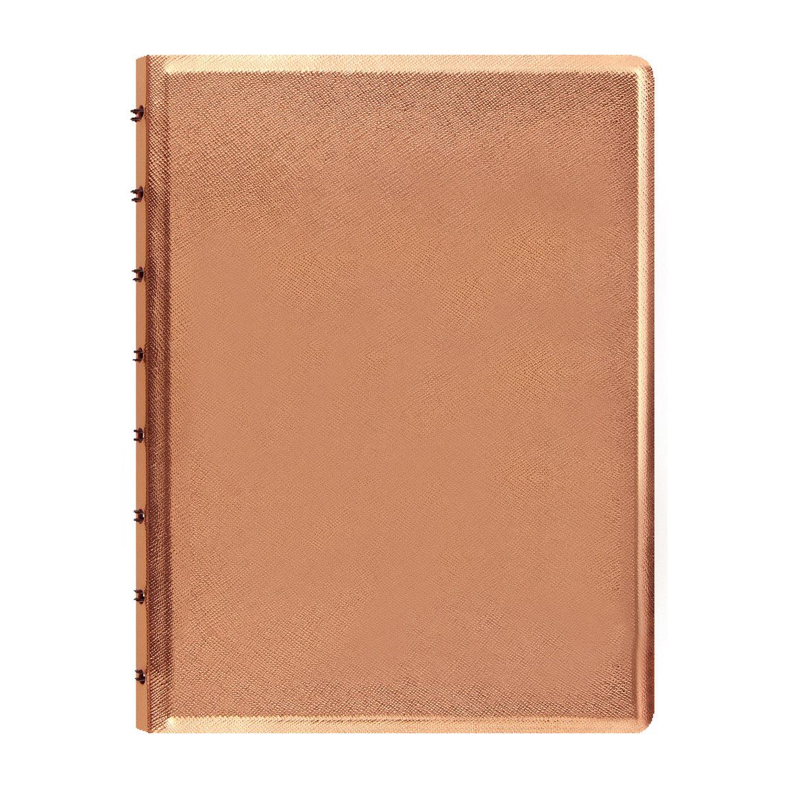 Filofax Hervulbare Notitieboek A5 Saffiano Metallic - Roze Goud - 24Papershop