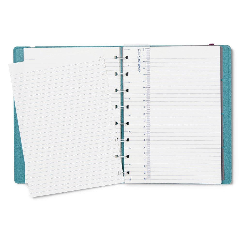 Filofax Hervulbare Notitieboek A5 - Sarcelle - 24Papershop