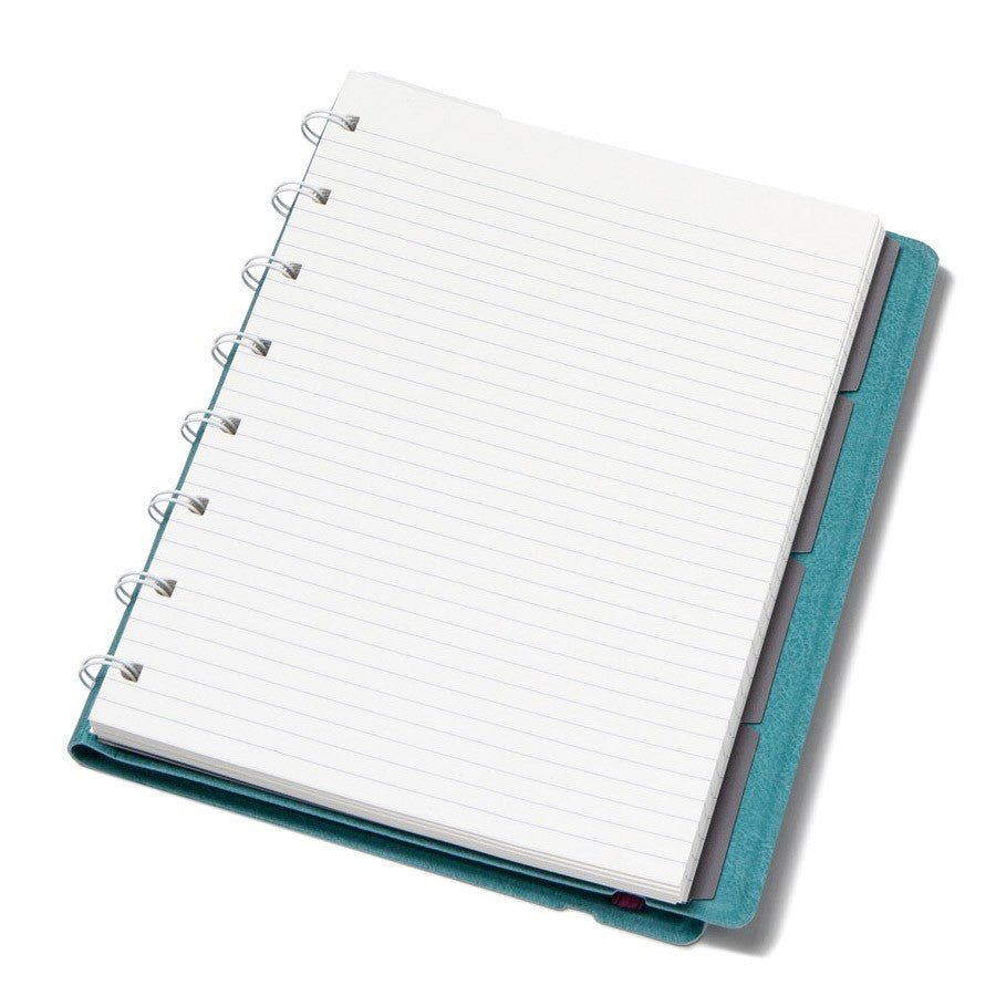 Filofax Hervulbare Notitieboek A5 - Sarcelle - 24Papershop