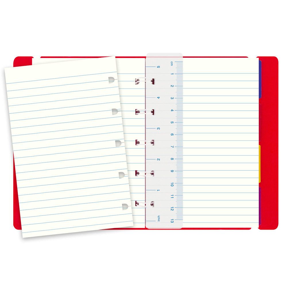 Filofax Hervulbare Notitieboek A6 Classic - Rood - 24Papershop