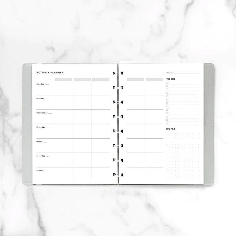 Filofax Hervulbare Notitieboek Navulling A5 - Activity Planner - 24Papershop