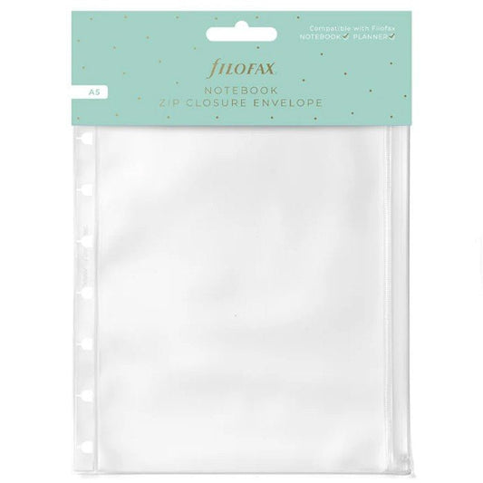 Filofax Hervulbare Notitieboek Zip Closure Envelope - A5 - 24Papershop