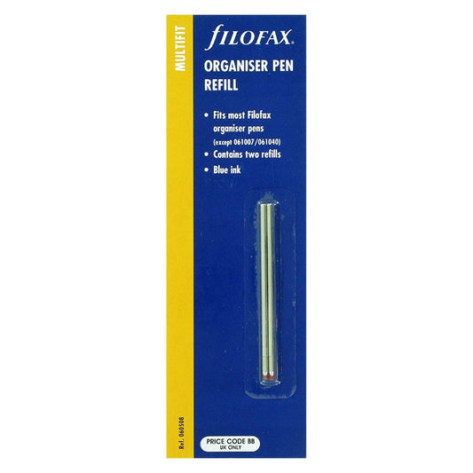 Filofax Navulling Penholder Pen - Blauw - 24Papershop