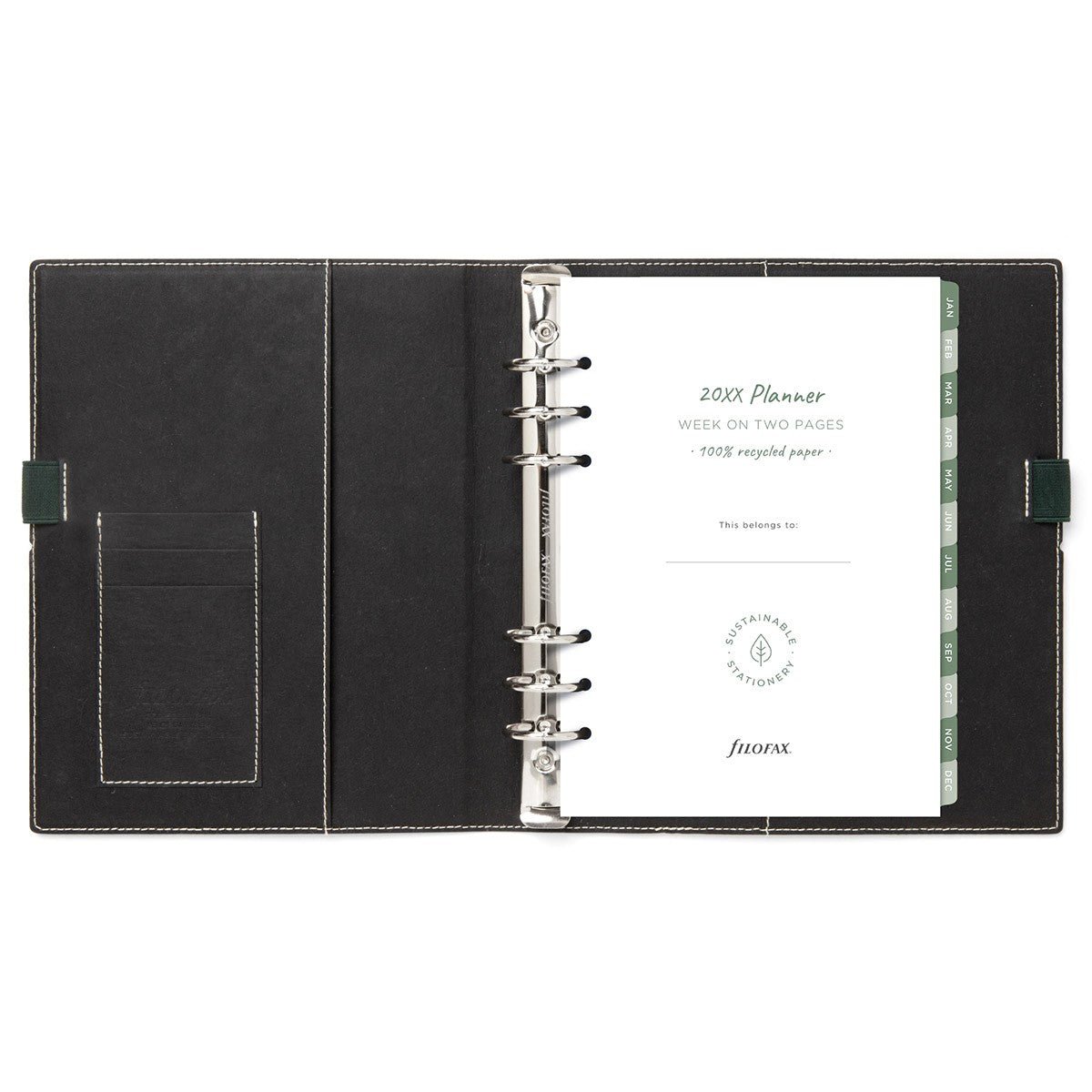 Filofax Organiser A5 Eco Essential - Ash Grey - 24Papershop