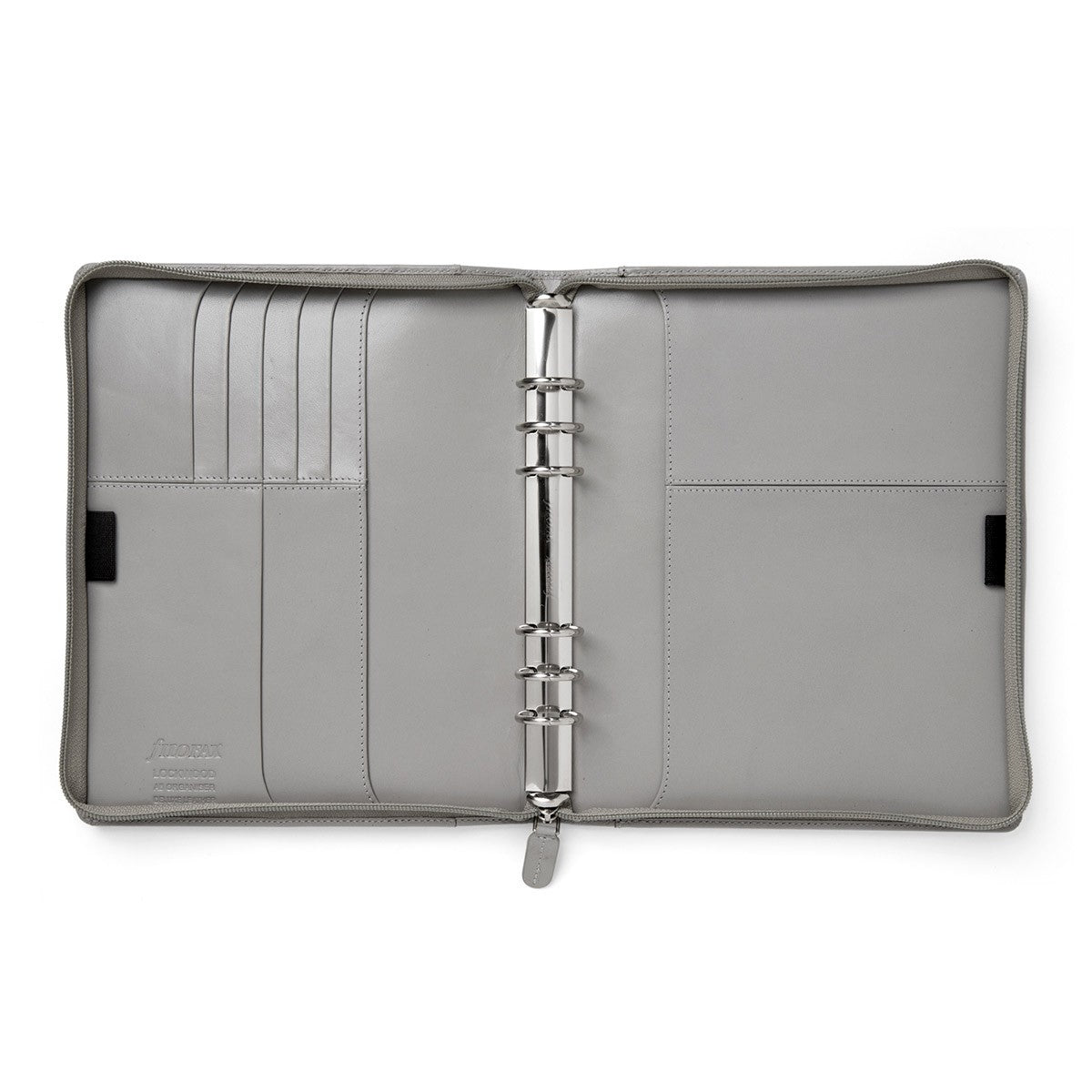 Filofax Organiser A5 Lockwood Zip - Concrete - 24Papershop