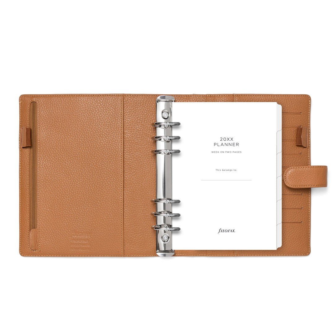 Filofax Organiser A5 Norfolk - Almond - 24Papershop