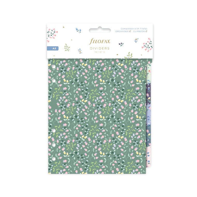 Filofax Organiser & Clipbook Navulling A5 - Meadow Tabbladen - 24Papershop