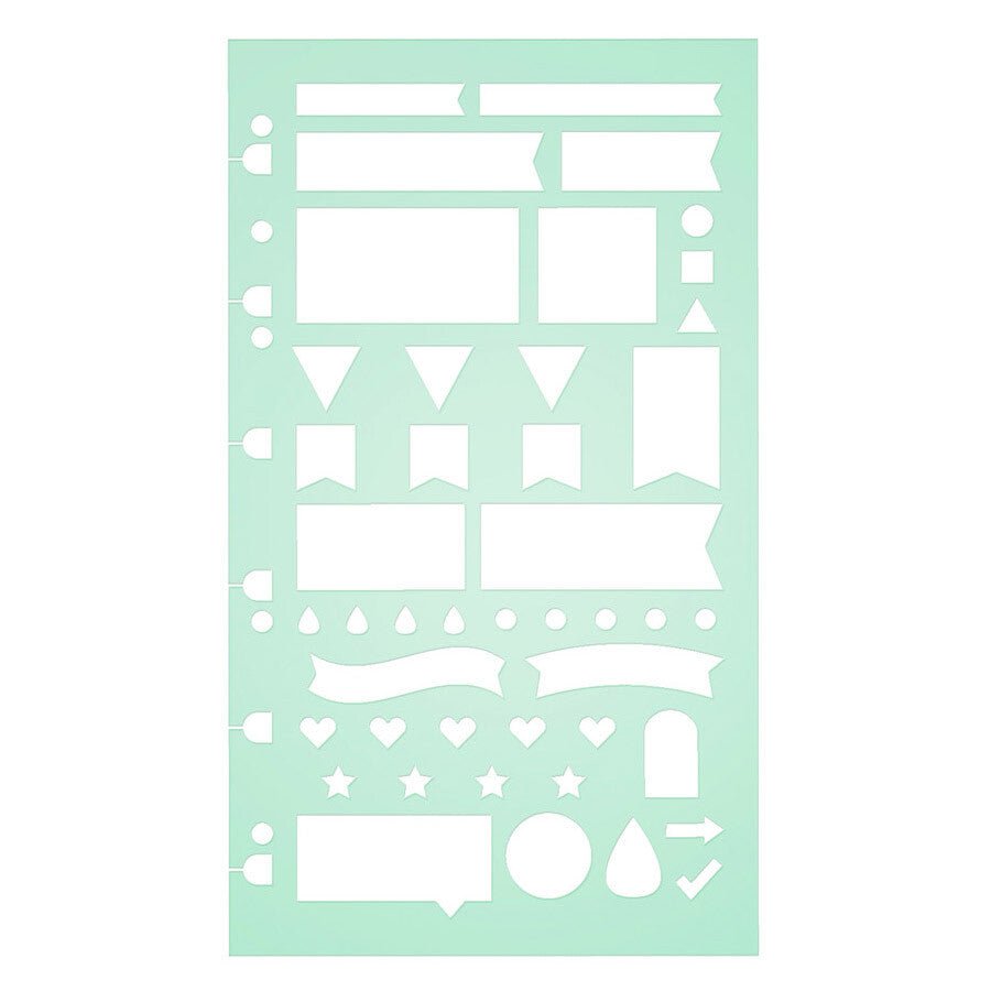 Filofax Planning Stencil - 24Papershop