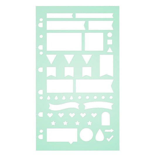 Filofax Planning Stencil - 24Papershop