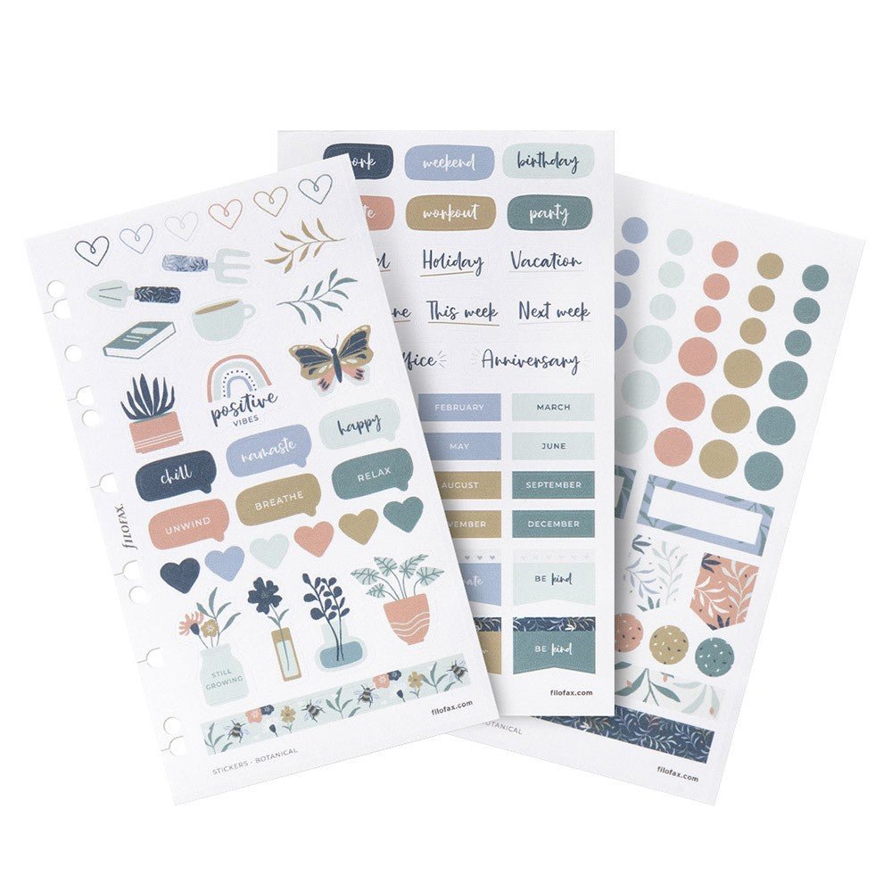 Filofax Stickers - Botanical - 24Papershop