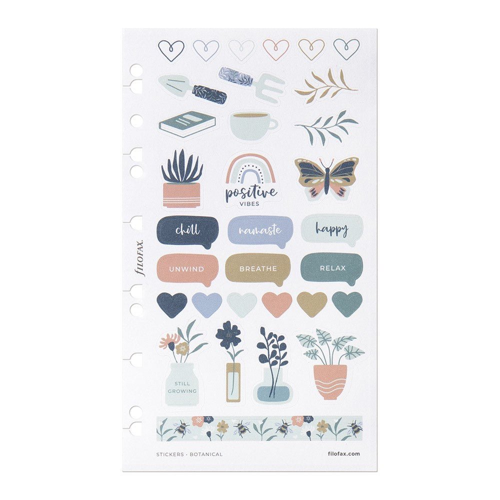 Filofax Stickers - Botanical - 24Papershop