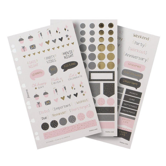 Filofax Stickers - Confetti - 24Papershop