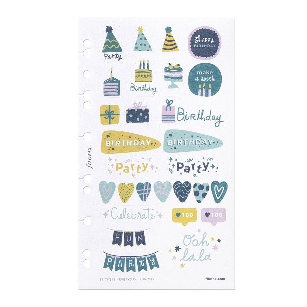 Filofax Stickers - Everyday Fun Days - 24Papershop