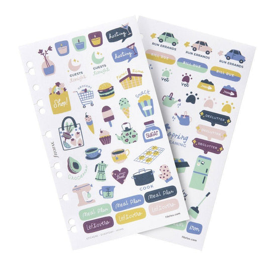 Filofax Stickers - Everyday Home - 24Papershop