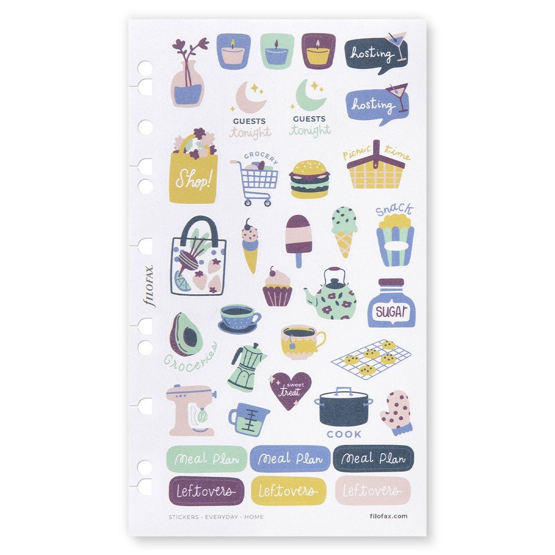 Filofax Stickers - Everyday Home - 24Papershop