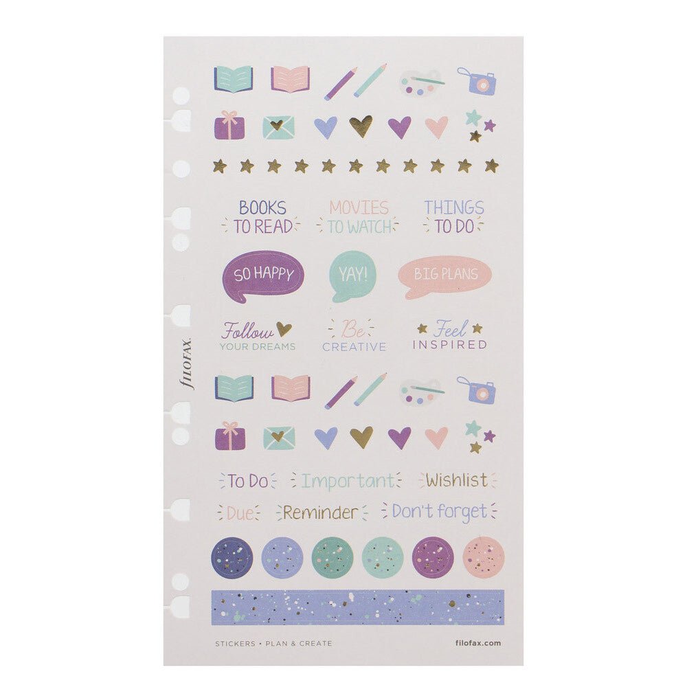 Filofax Stickers - Expressions - 24Papershop