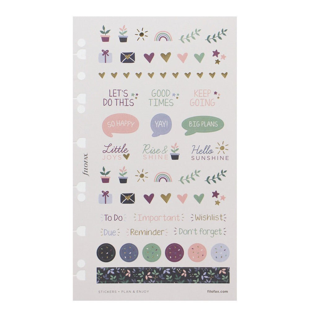 Filofax Stickers - Garden - 24Papershop