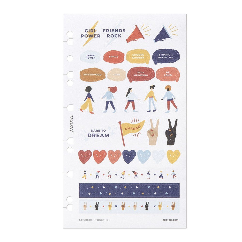 Filofax Stickers - Together - 24Papershop