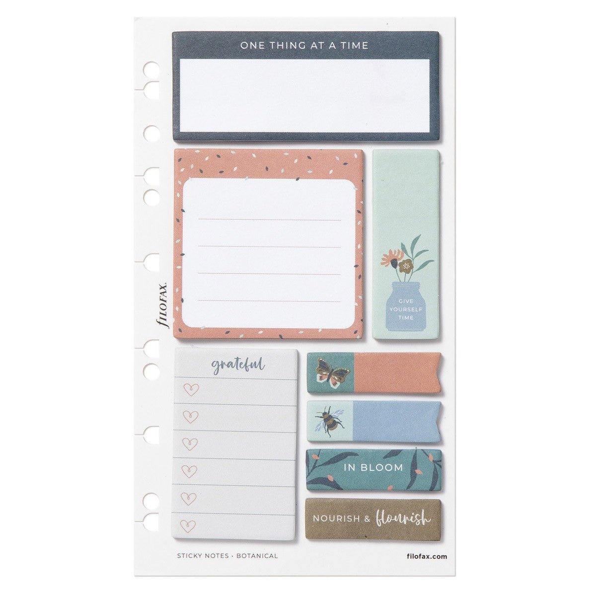 Filofax Sticky Notes - Botanical - 24Papershop