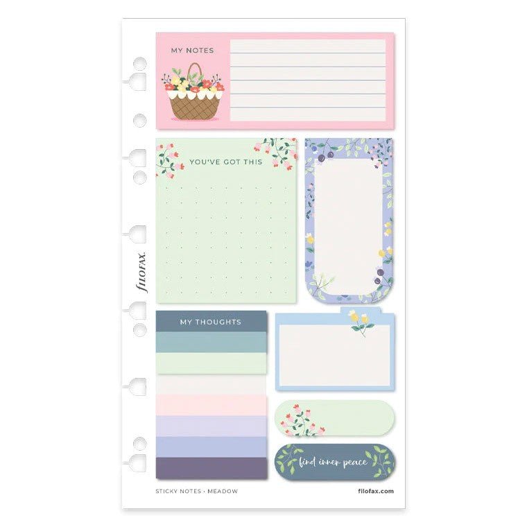 Filofax Sticky Notes - Meadow - 24Papershop