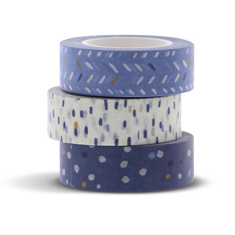 Filofax Washi Tape Set - Indigo - 24Papershop