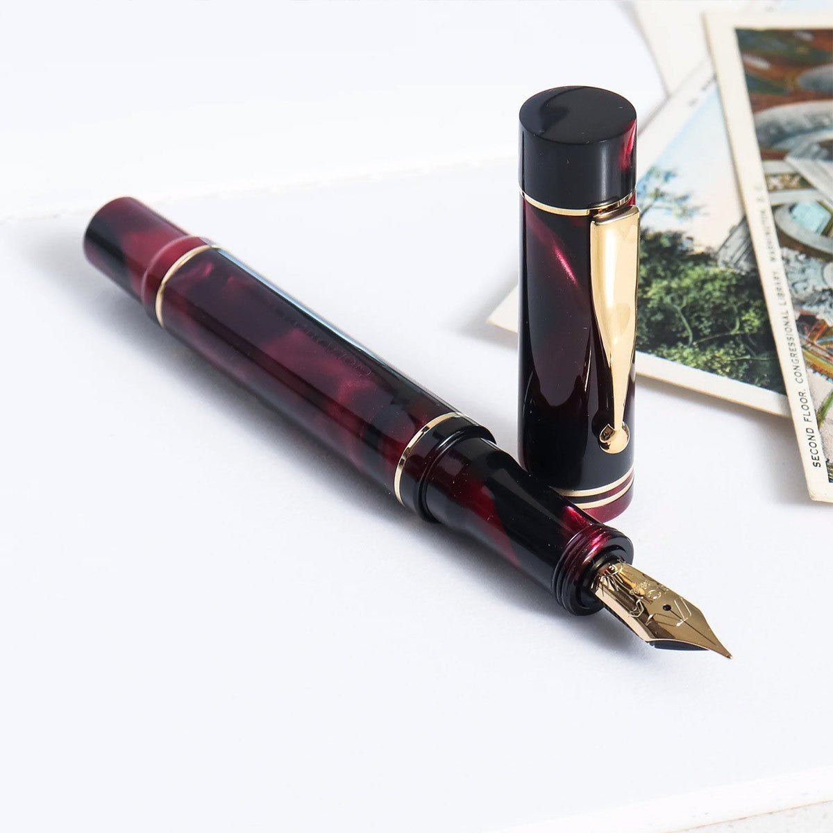 Gioia Alleria Fountain Pen GT - Amaranto - 24Papershop