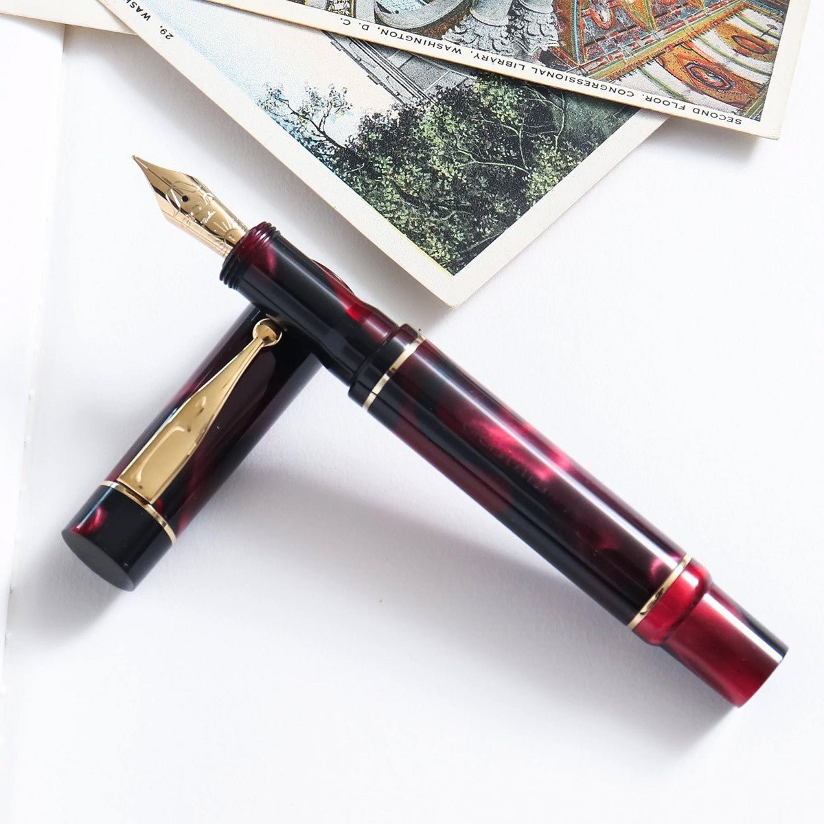 Gioia Alleria Fountain Pen GT - Amaranto - 24Papershop