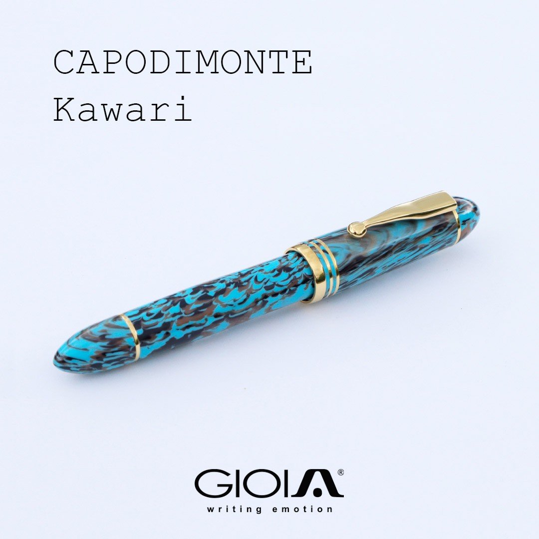 Gioia Capodimonte Fountain Pen GT - Kawari [14k Gold Fine] - 24Papershop