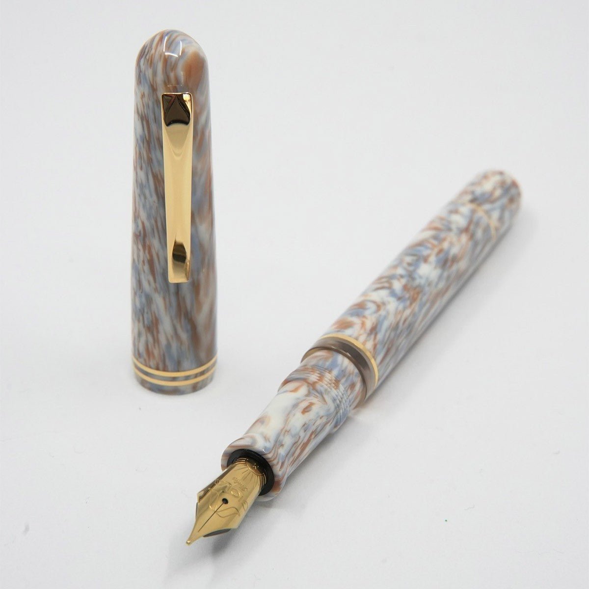 Gioia Metis Fountain Pen GT - Cappuccino - 24Papershop