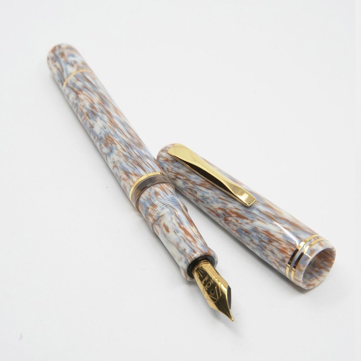 Gioia Metis Fountain Pen GT - Cappuccino - 24Papershop