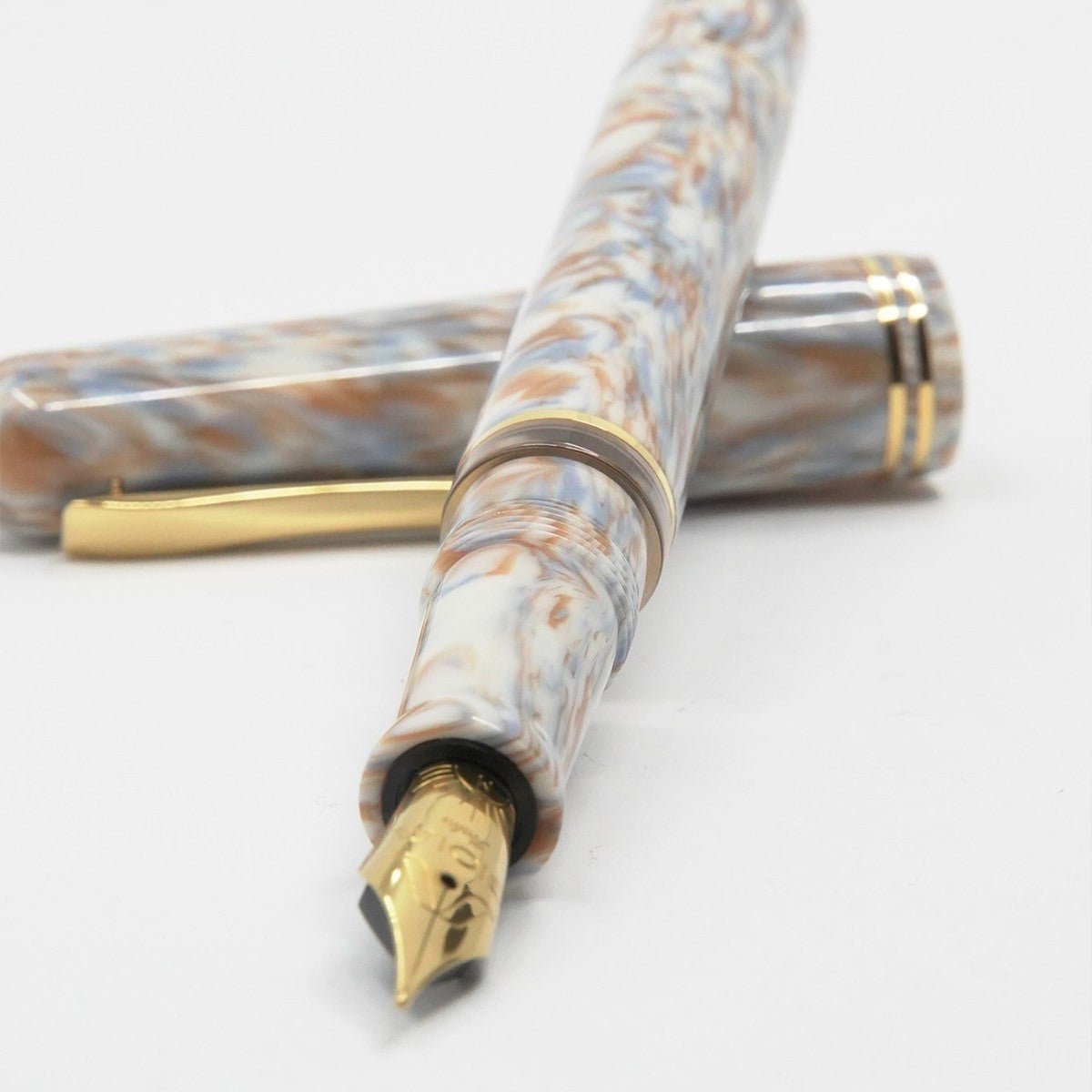 Gioia Metis Fountain Pen GT - Cappuccino - 24Papershop