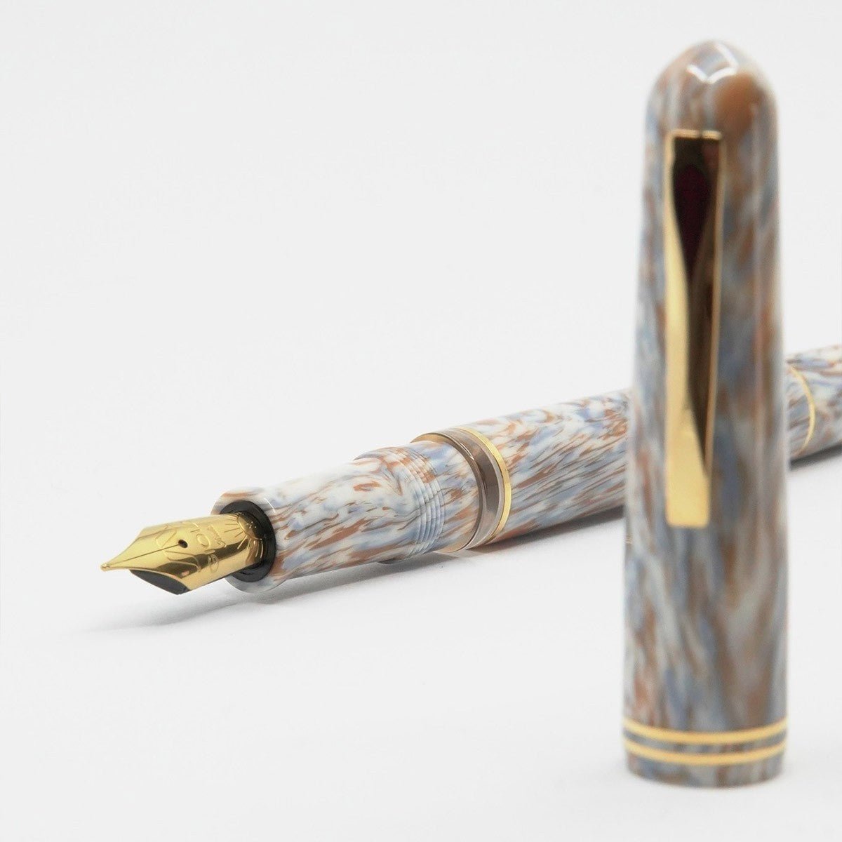 Gioia Metis Fountain Pen GT - Cappuccino - 24Papershop