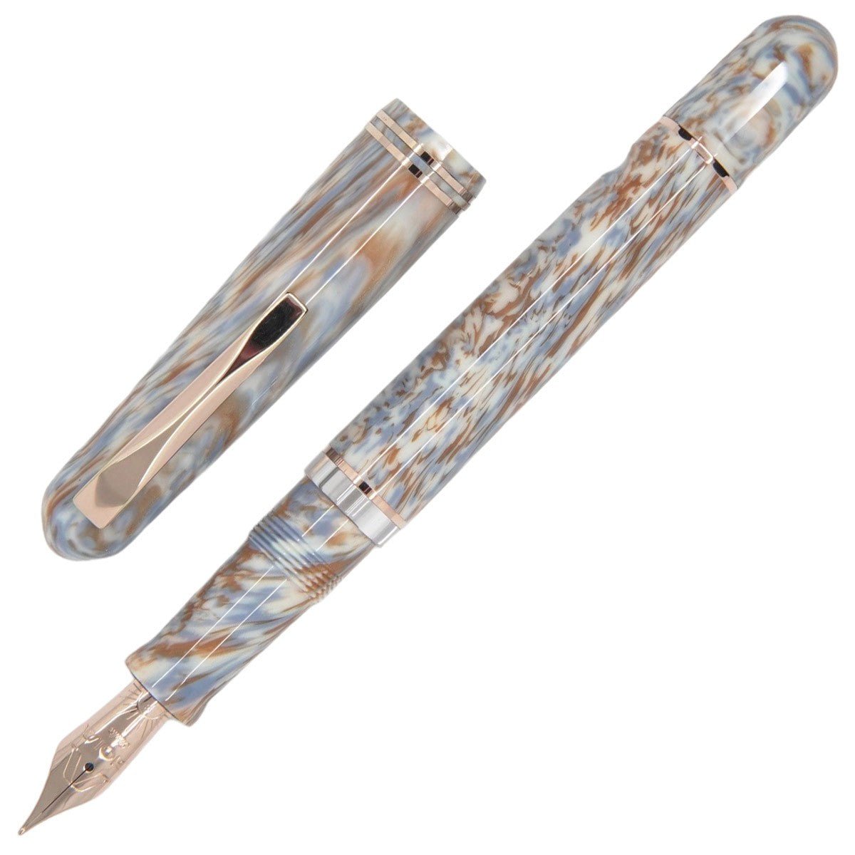 Gioia Metis Fountain Pen RGT - Cappuccino - 24Papershop