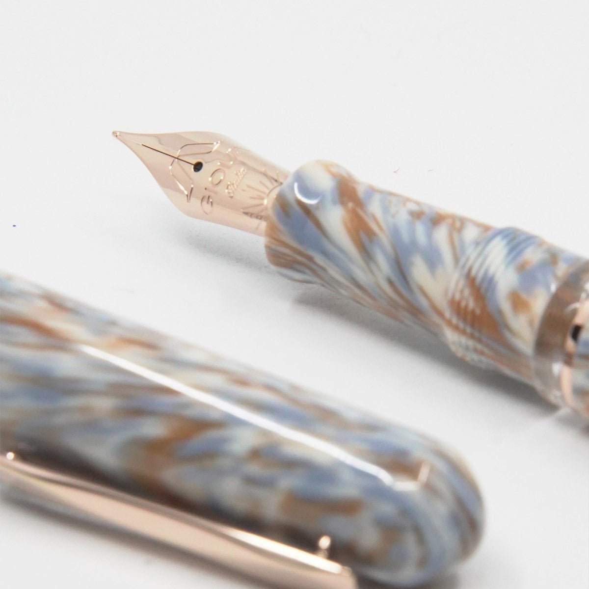 Gioia Metis Fountain Pen RGT - Cappuccino - 24Papershop