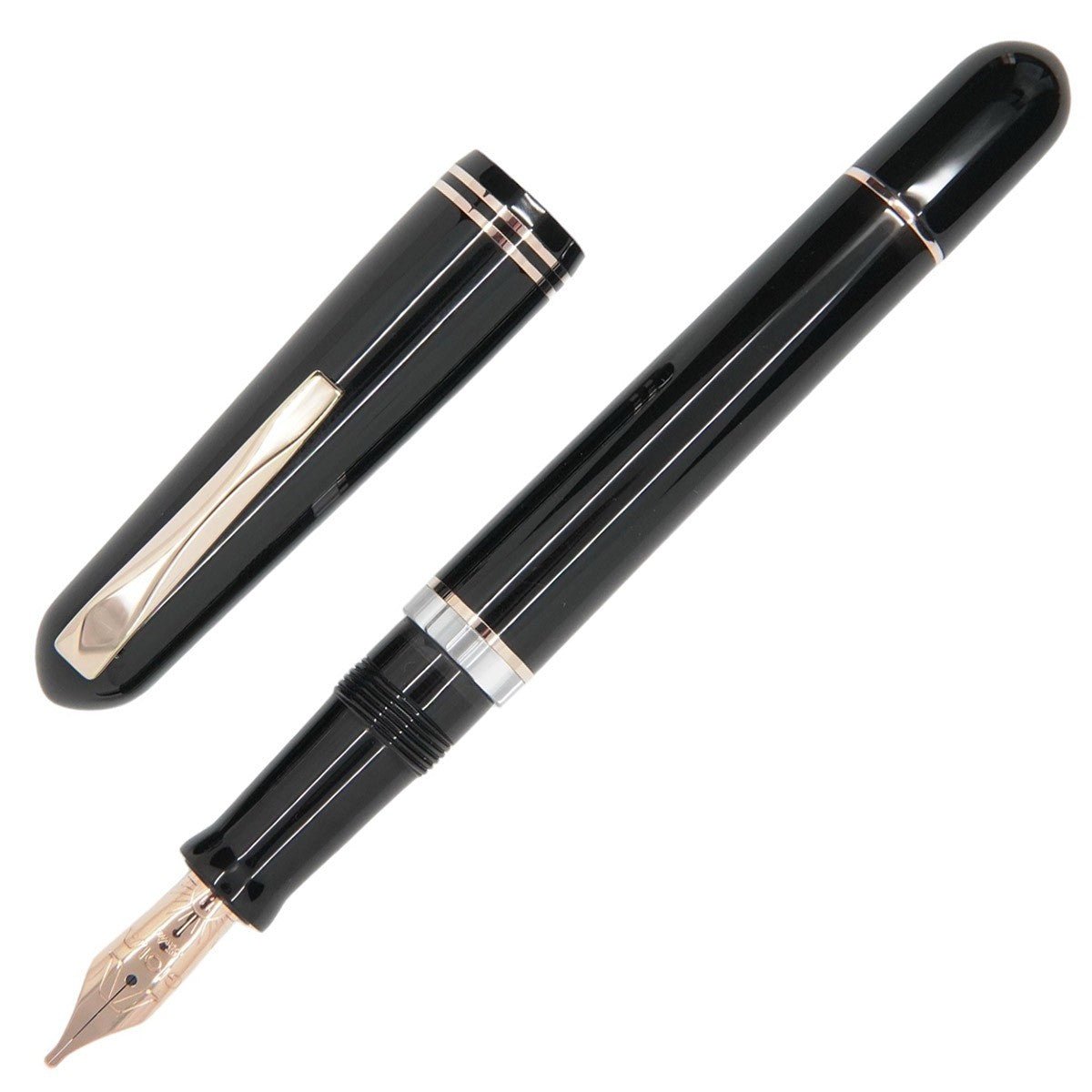 Gioia Metis Fountain Pen RGT - Classic Black - 24Papershop