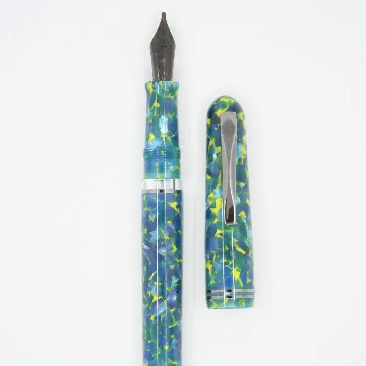 Gioia Metis Fountain Pen RT - Blue Colibri - 24Papershop