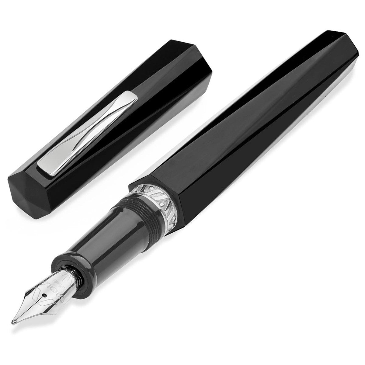 Gioia Sephora Fountain Pen CT - Noir - 24Papershop