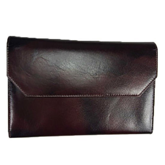 Girologio 12 Pen Folio - Oxblood - 24Papershop