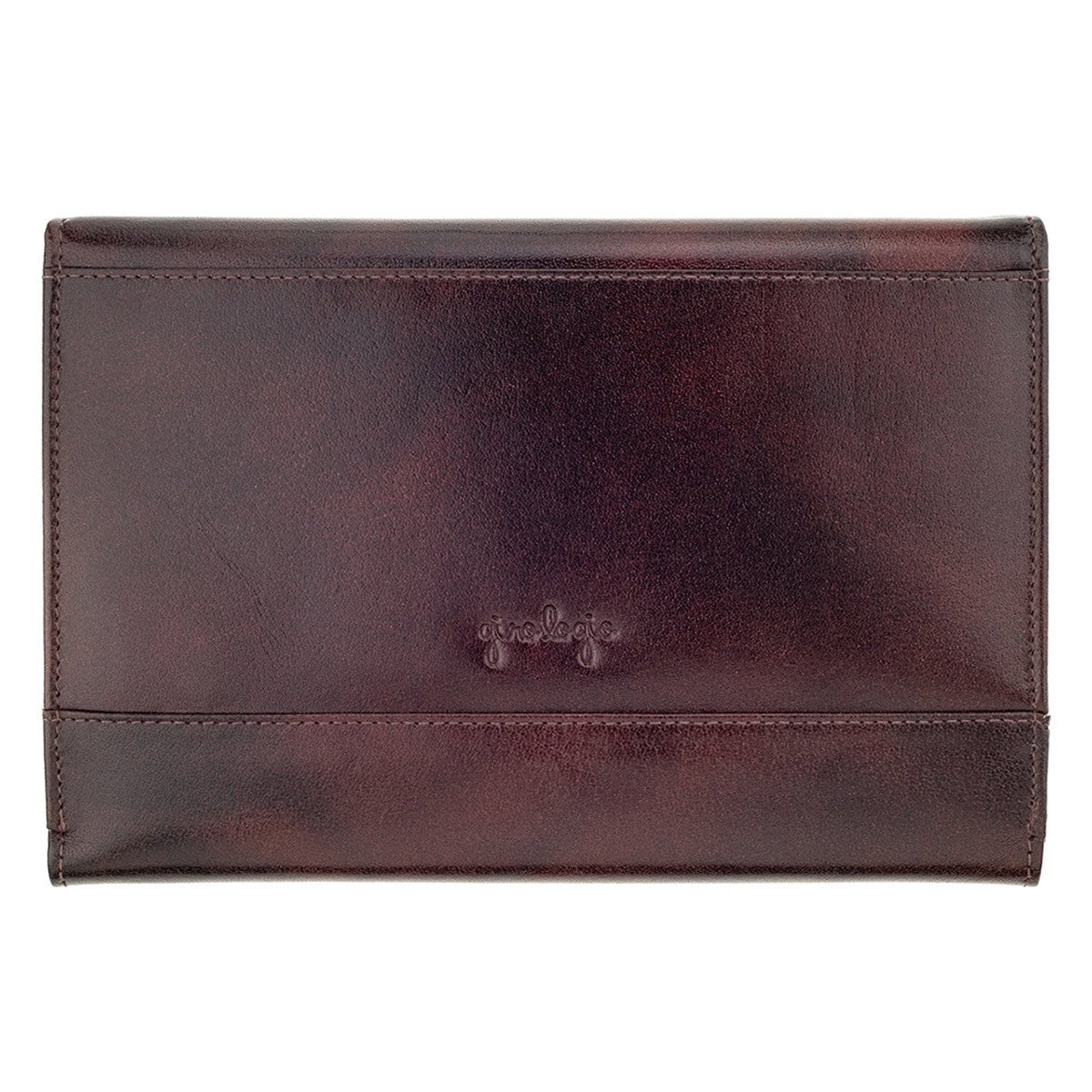 Girologio 12 Pen Folio - Oxblood - 24Papershop