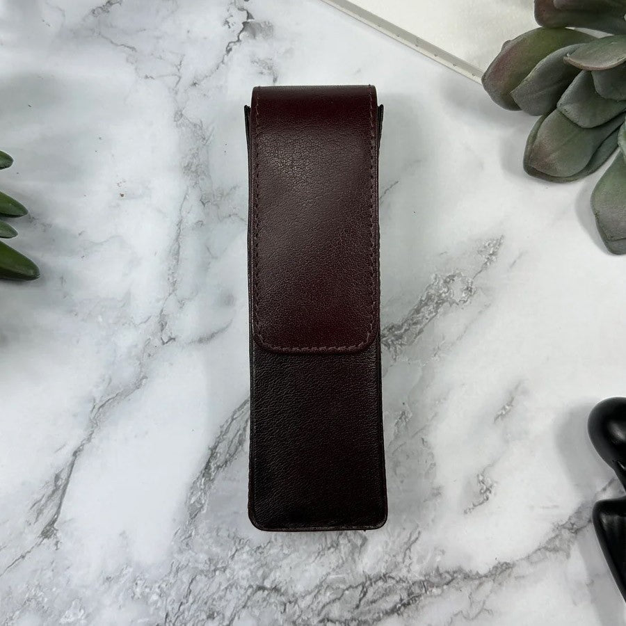 Girologio 2 Magnetic Pen Case - Oxblood - 24Papershop