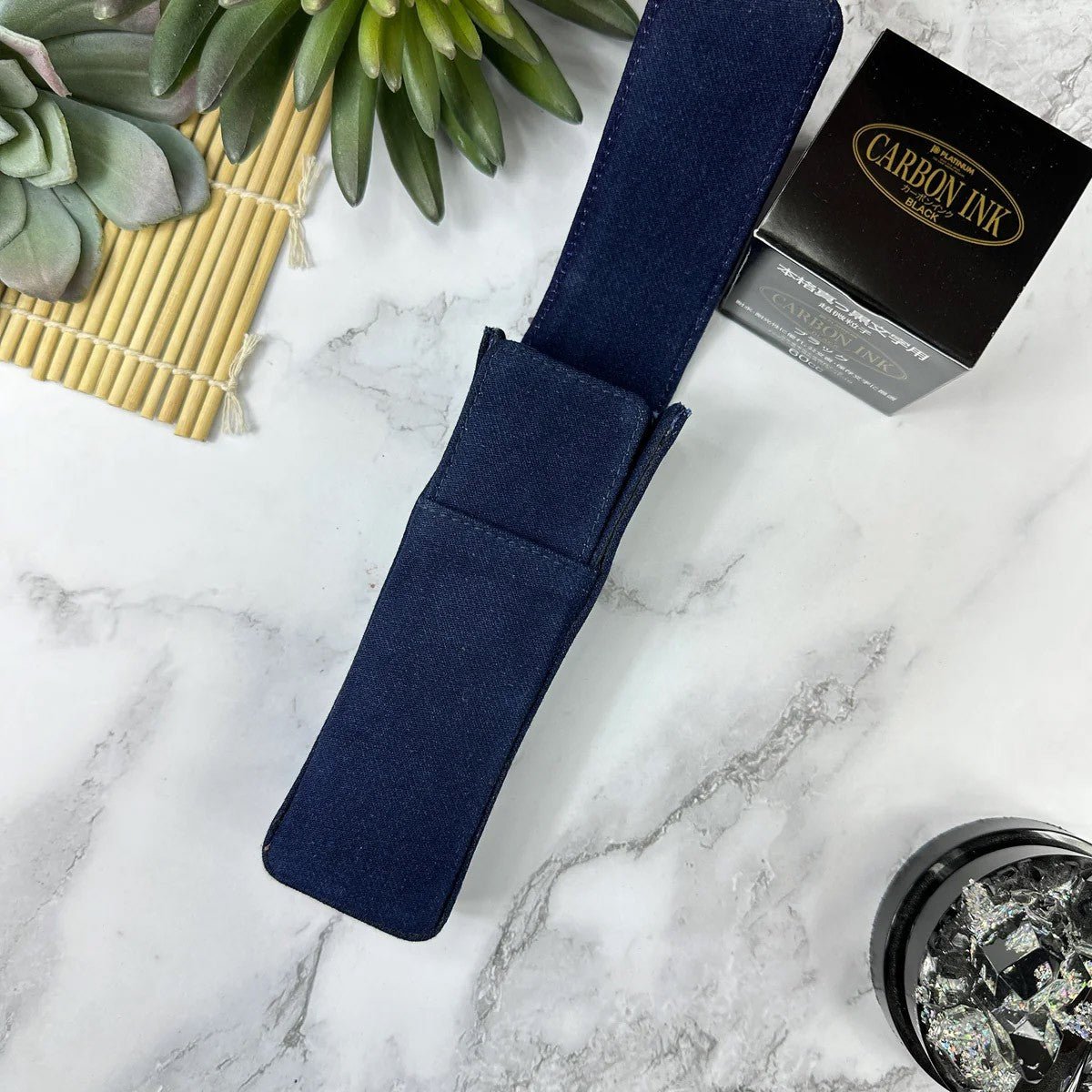 Girologio 2 Pen Case - Denim - 24Papershop