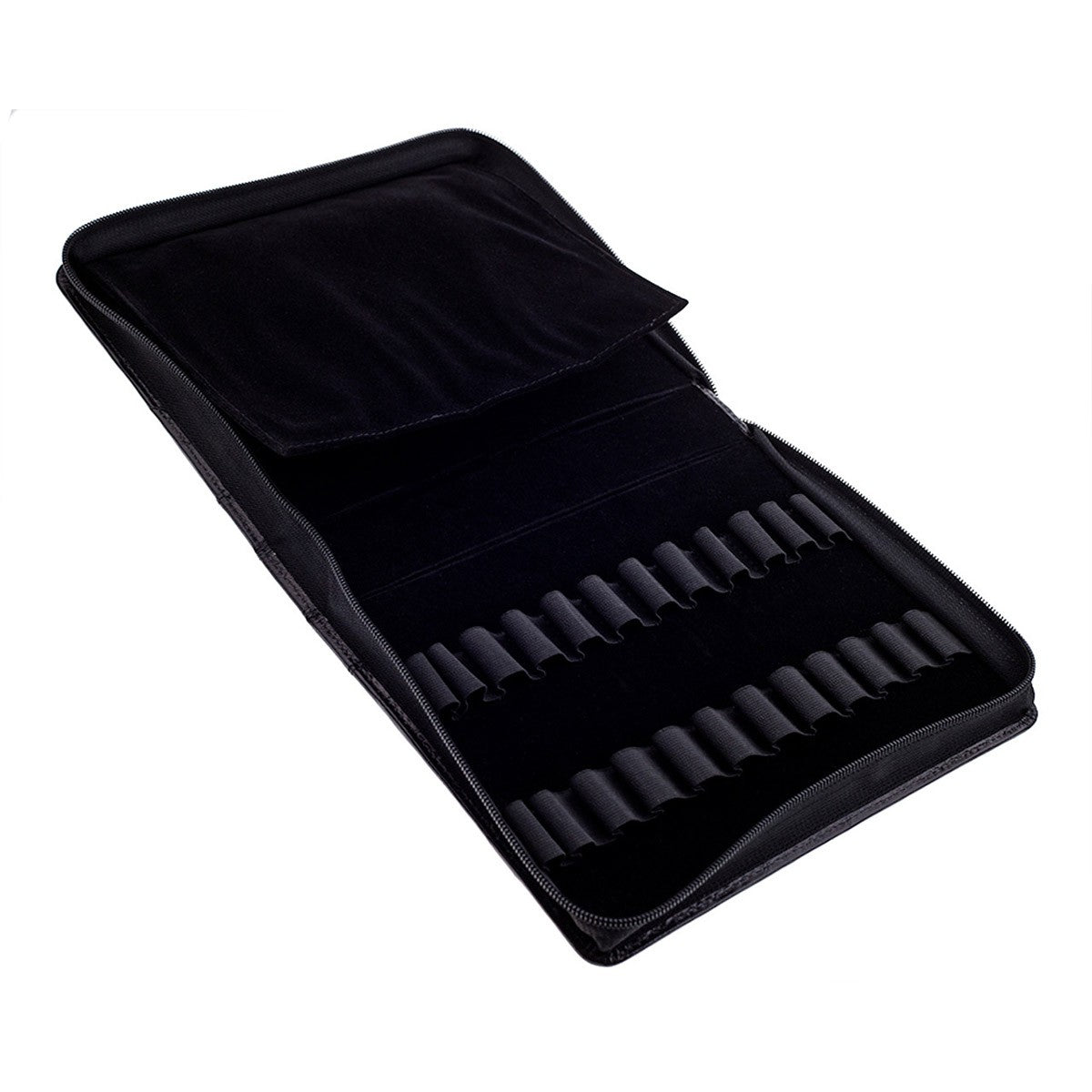 Girologio 24 Zip Pen Case - Black - 24Papershop